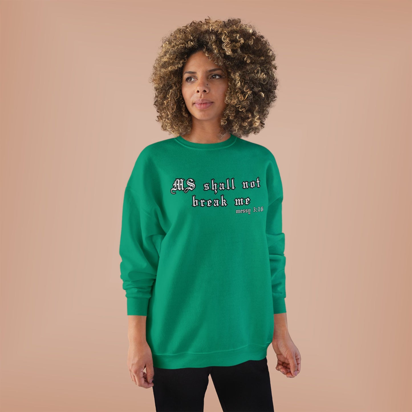 Messy Scripture EcoSmart® Crewneck