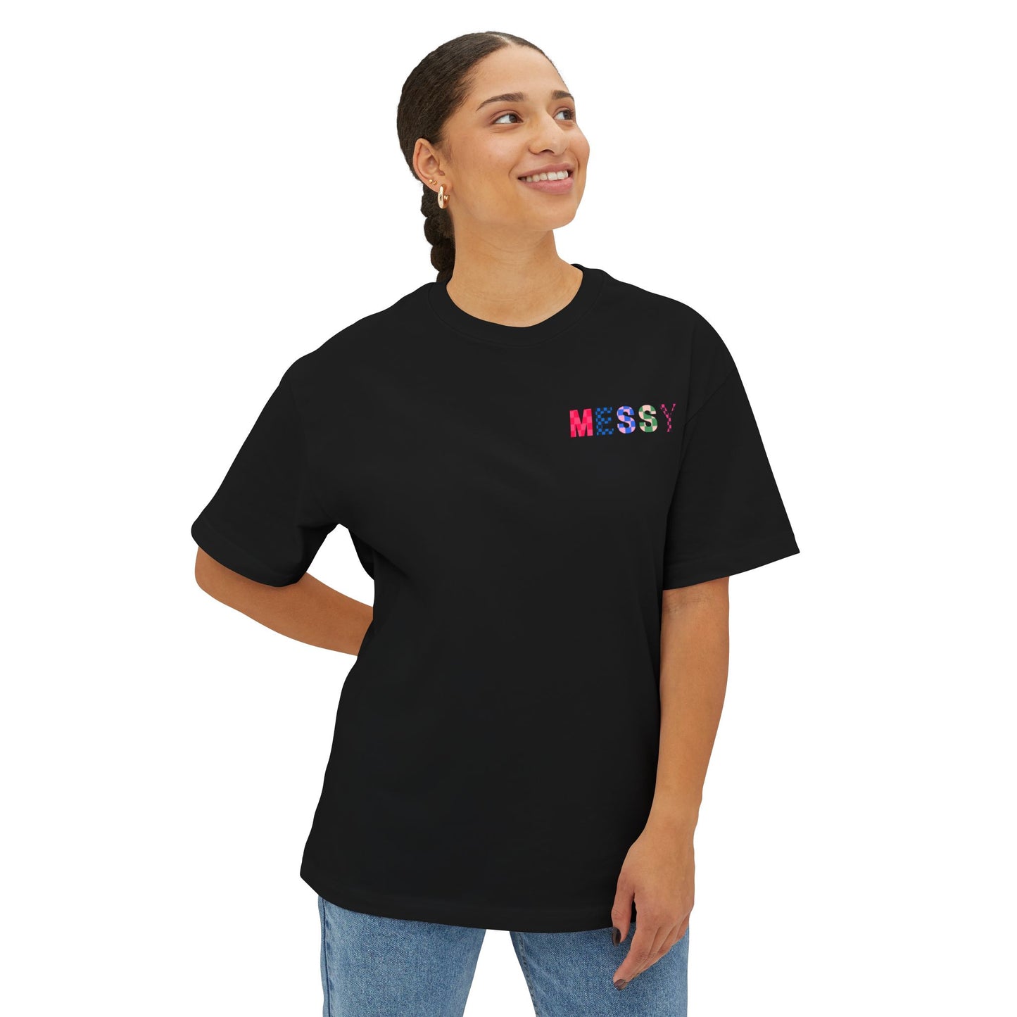 Check Mate Oversized Tee