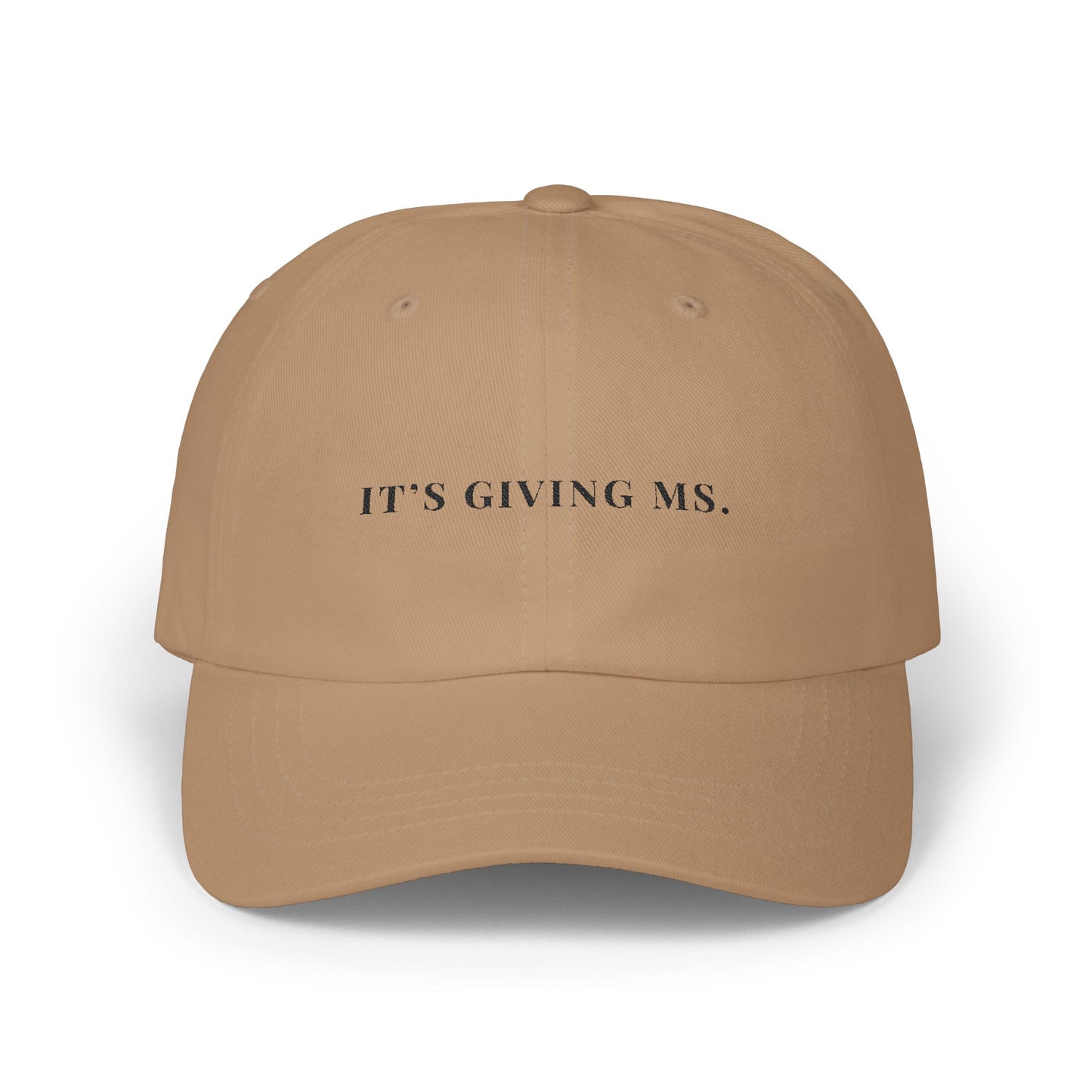 It’s Giving MS Embroidered Dad Cap