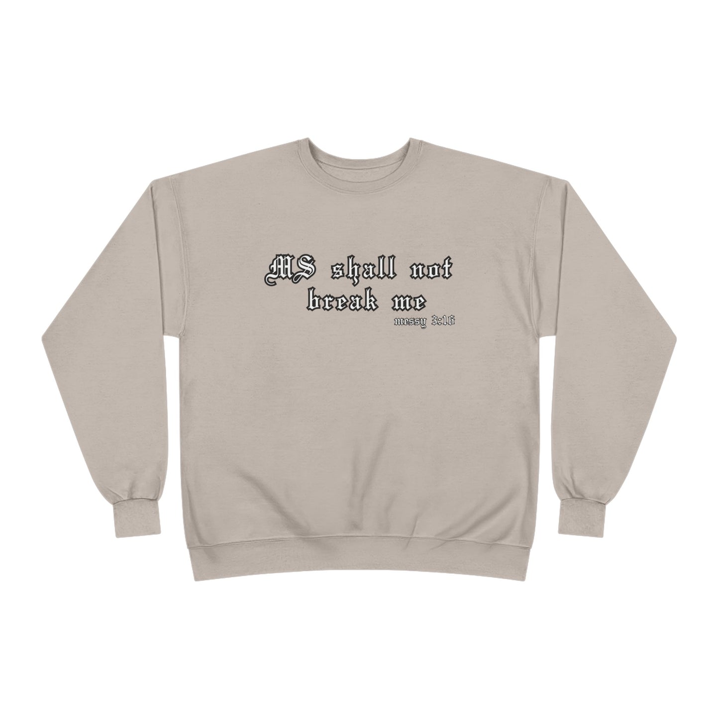 Messy Scripture EcoSmart® Crewneck