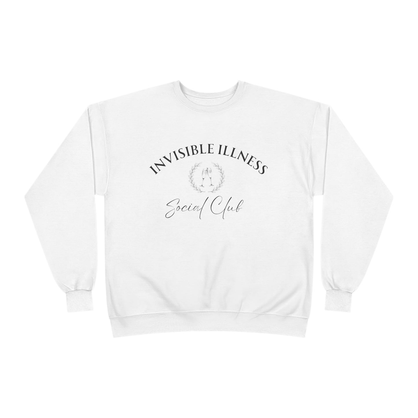 Invisible Illness Social Club EcoSmart® Crewneck