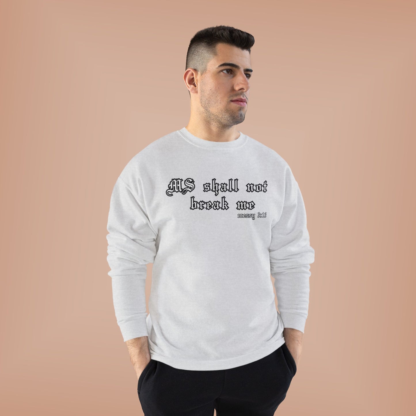 Messy Scripture EcoSmart® Crewneck