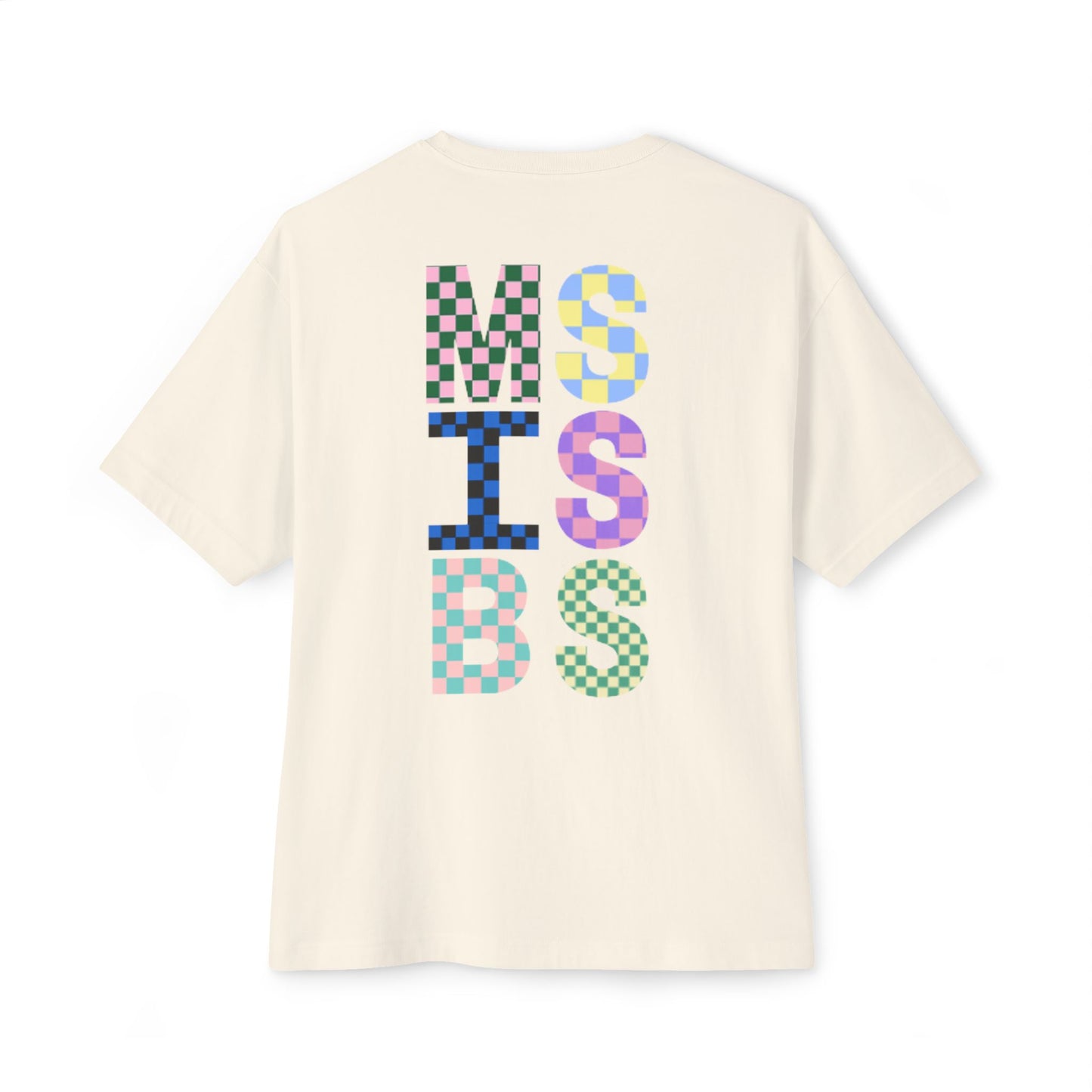 Check Mate Oversized Tee