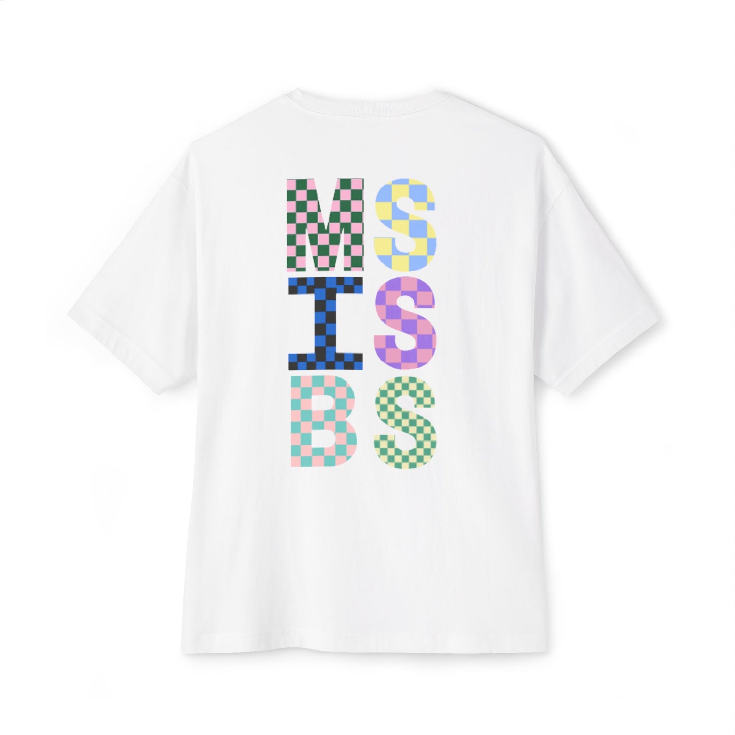 Check Mate Oversized Tee