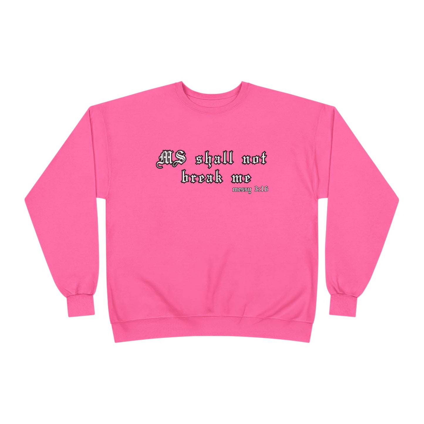 Messy Scripture EcoSmart® Crewneck