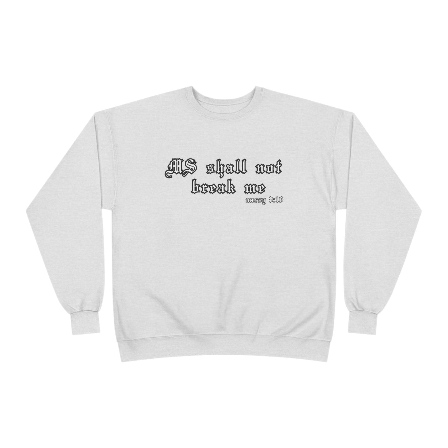 Messy Scripture EcoSmart® Crewneck