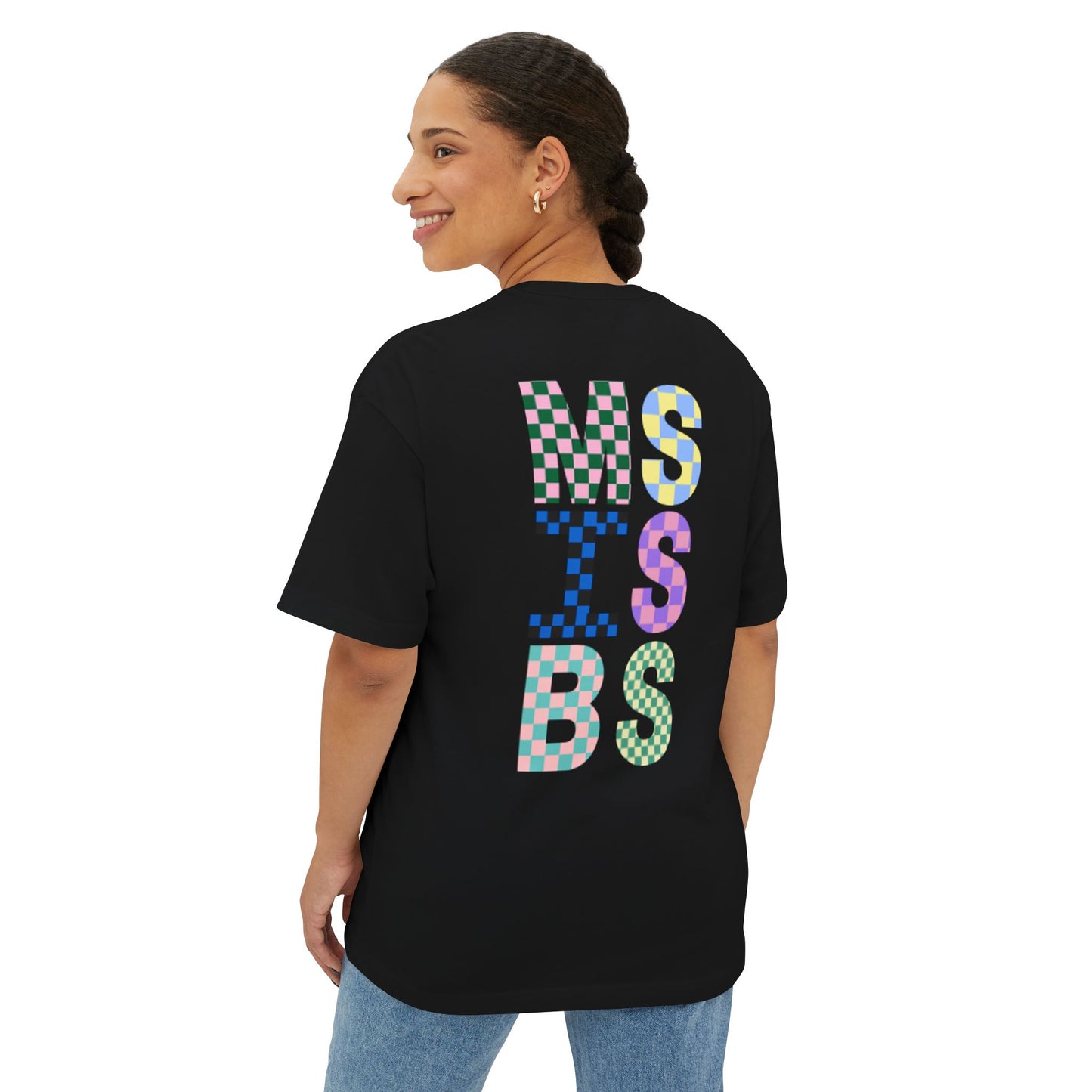 Check Mate Oversized Tee