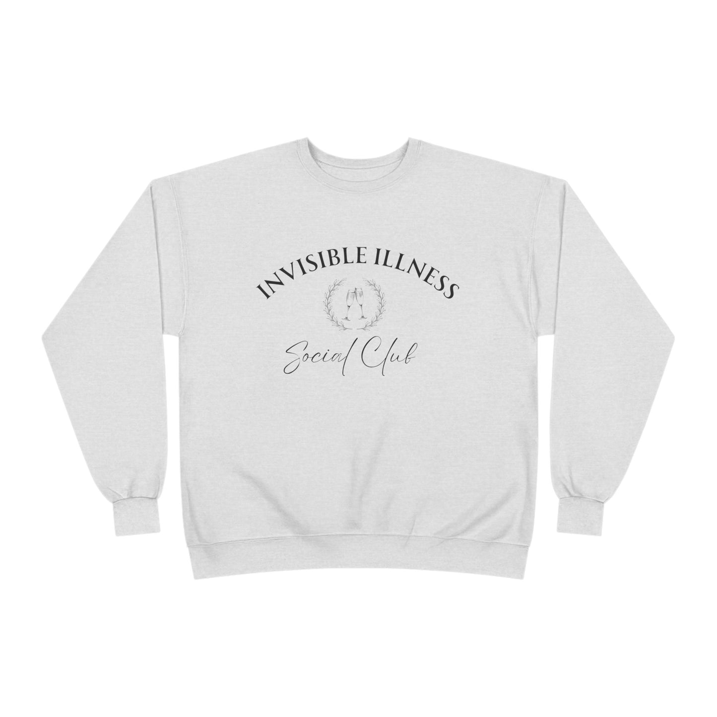 Invisible Illness Social Club EcoSmart® Crewneck