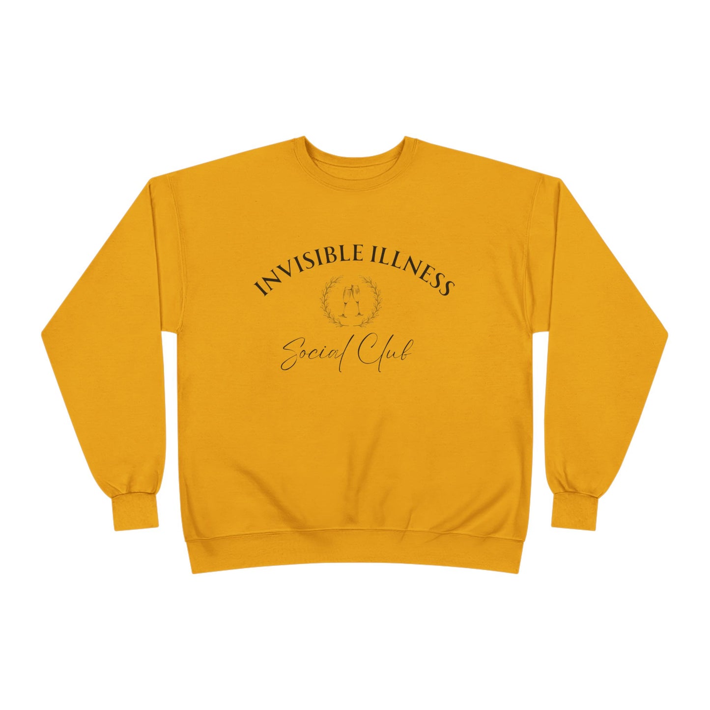 Invisible Illness Social Club EcoSmart® Crewneck