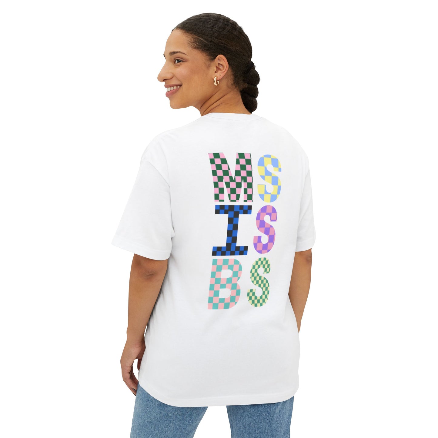 Check Mate Oversized Tee