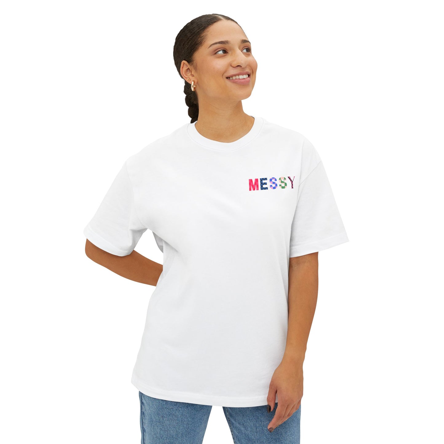 Check Mate Oversized Tee