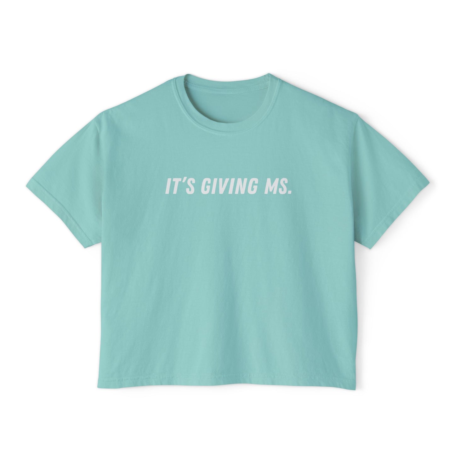 It’s Giving MS Women’s Boxy Tee