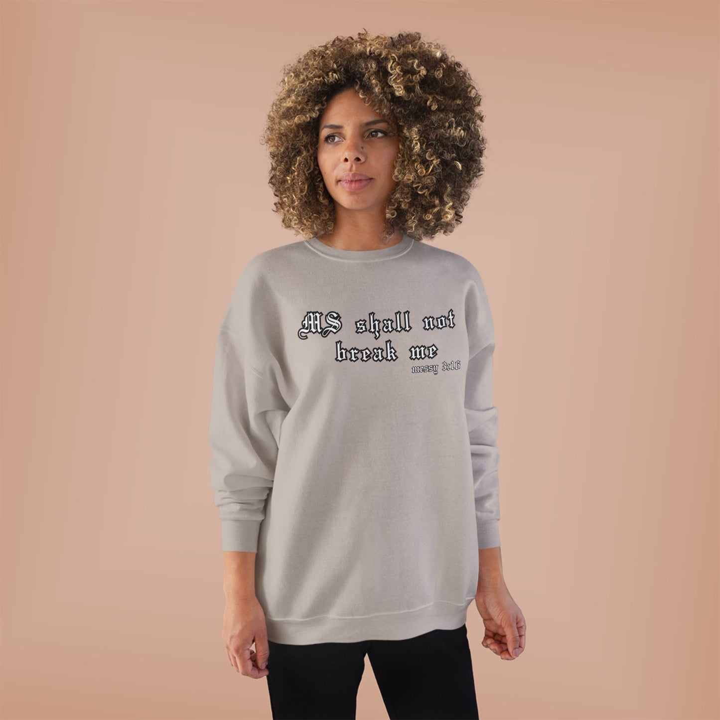 Messy Scripture EcoSmart® Crewneck