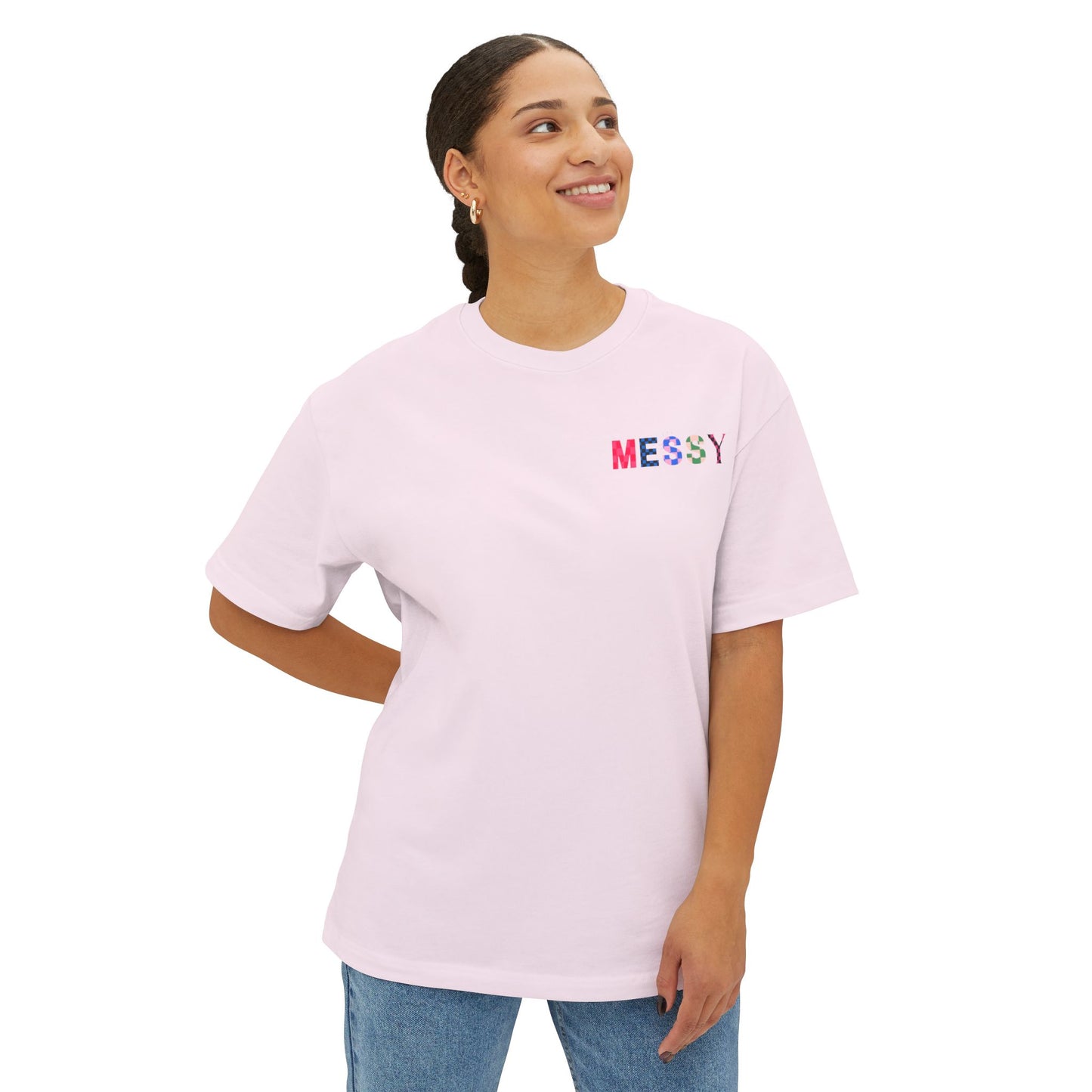 Check Mate Oversized Tee
