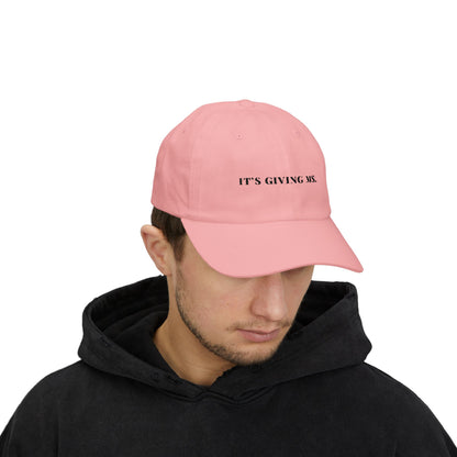 It’s Giving MS Embroidered Dad Cap