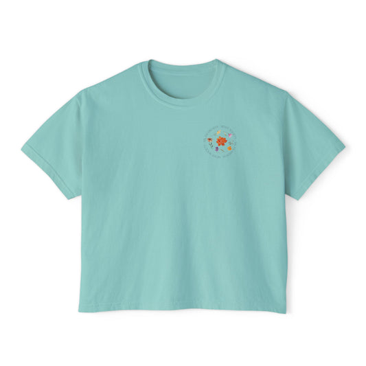 Floral MS Awareness Women’s Boxy Tee