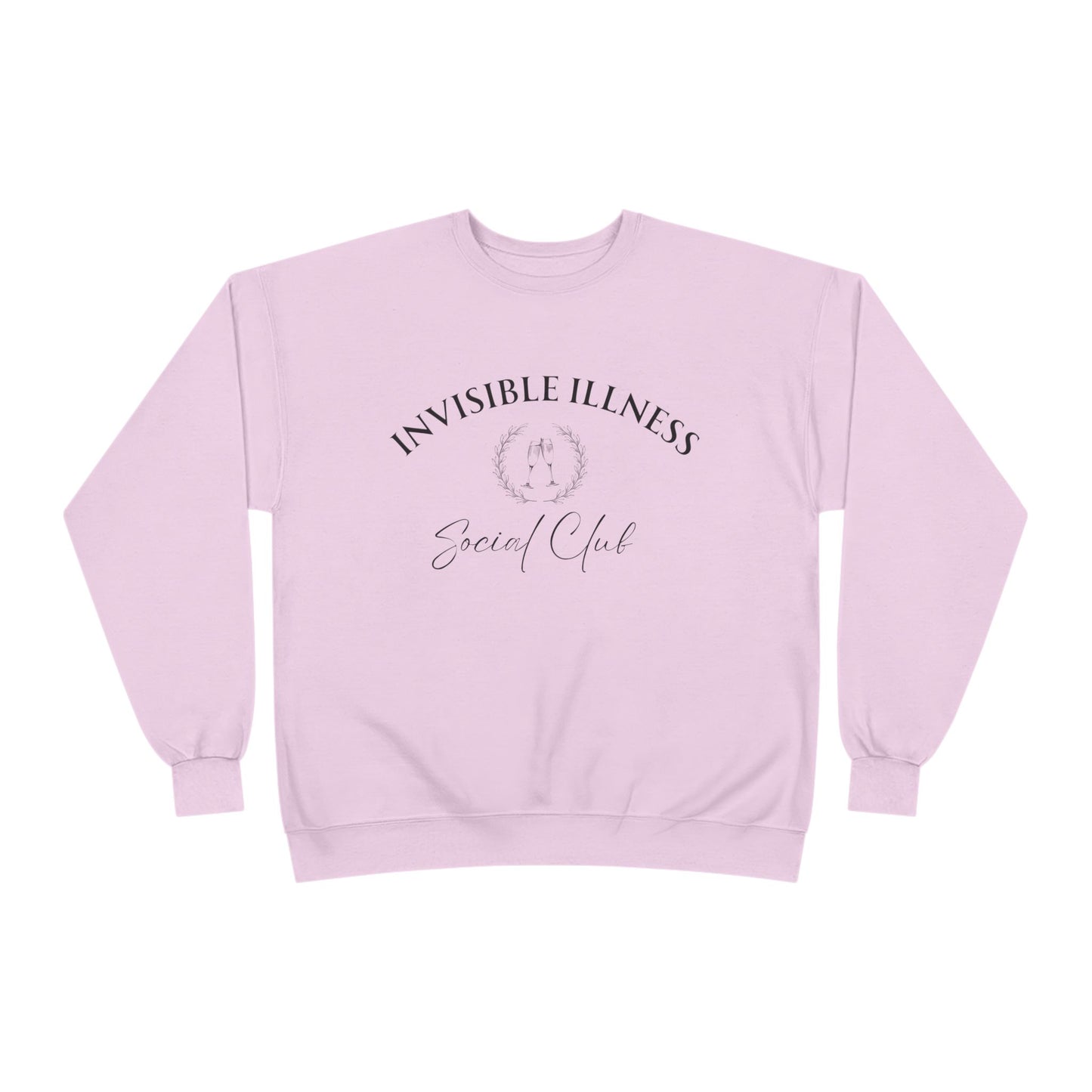 Invisible Illness Social Club EcoSmart® Crewneck
