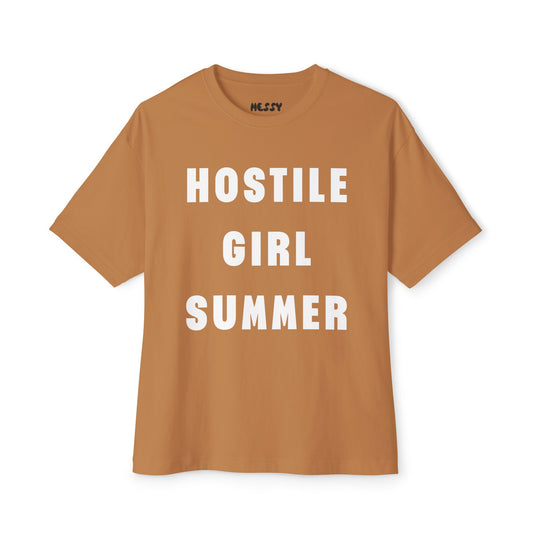 Hostile Girl Oversized Tee