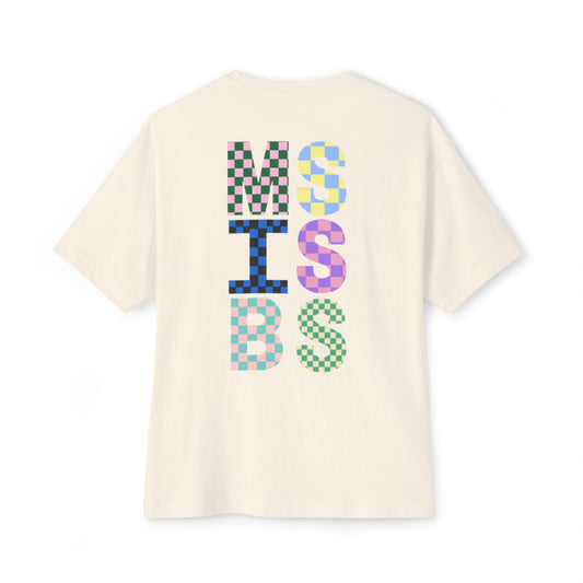 Check Mate Oversized Tee