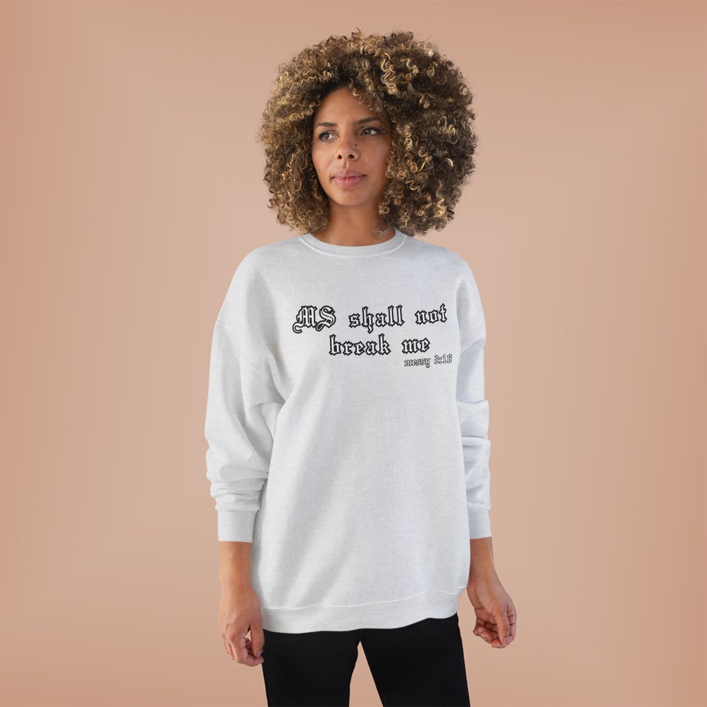 Messy Scripture EcoSmart® Crewneck