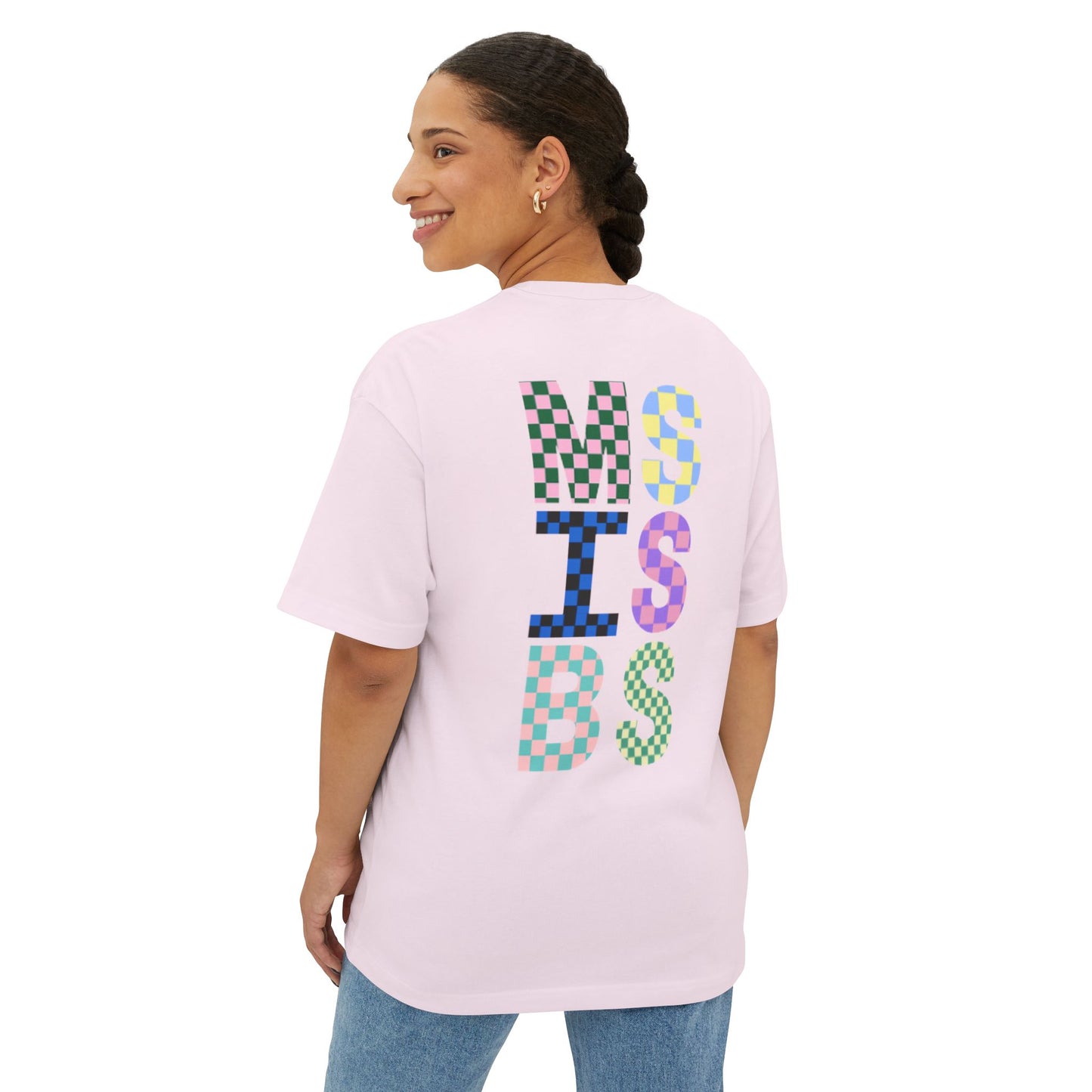Check Mate Oversized Tee