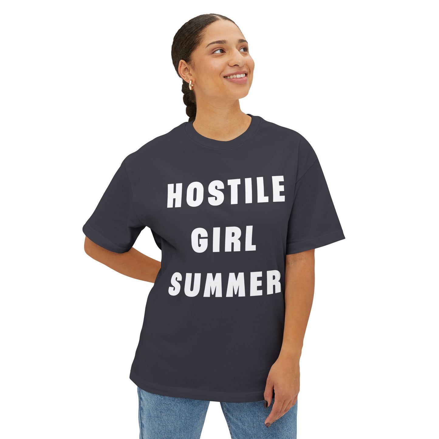 Hostile Girl Oversized Tee