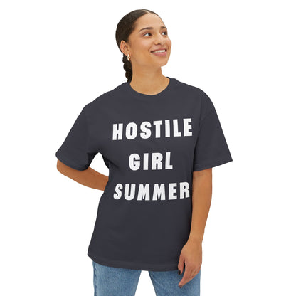 Hostile Girl Oversized Tee