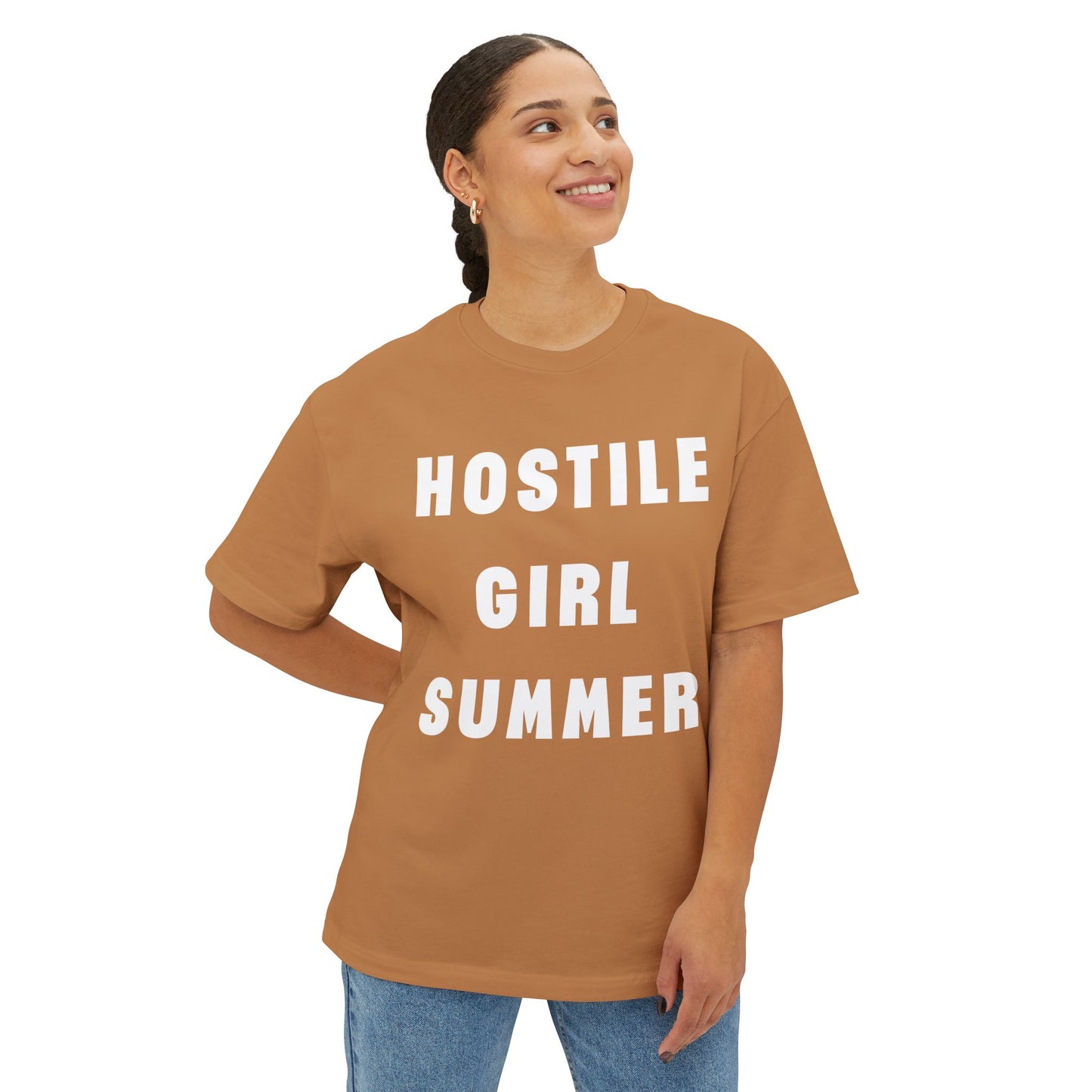 Hostile Girl Oversized Tee