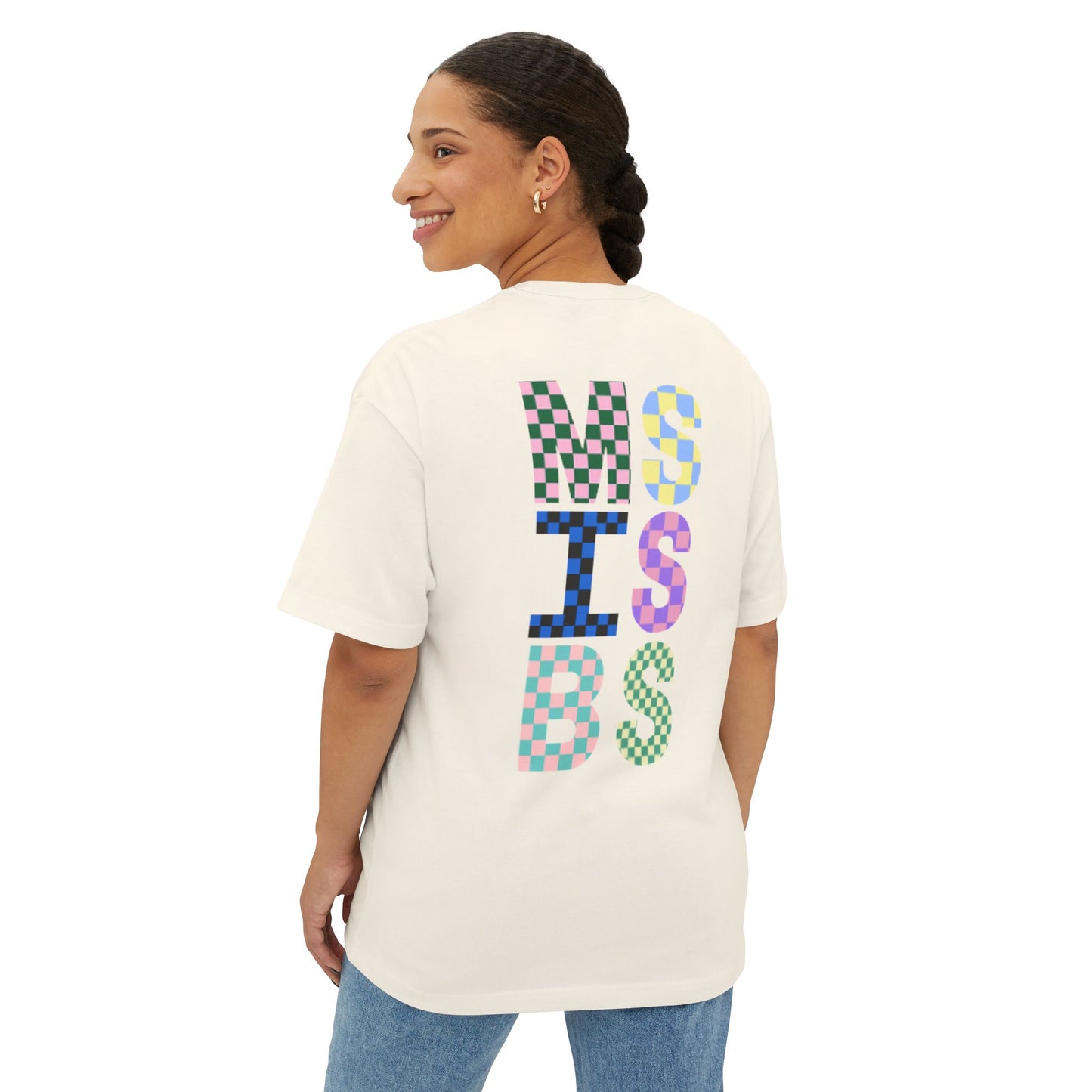 Check Mate Oversized Tee