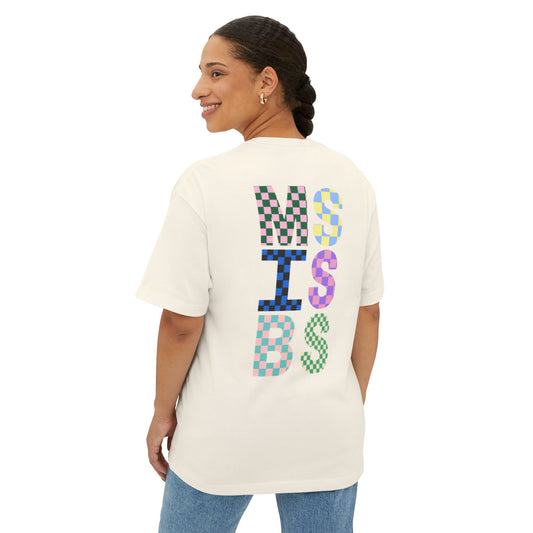 Check Mate Oversized Tee