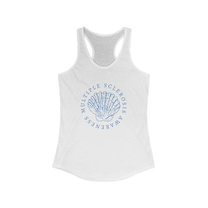 Women's Shell MS Awareness Racerback Tank