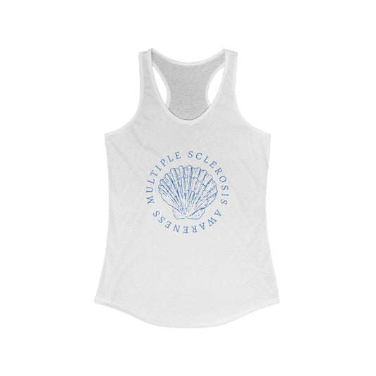 Women's Shell MS Awareness Racerback Tank