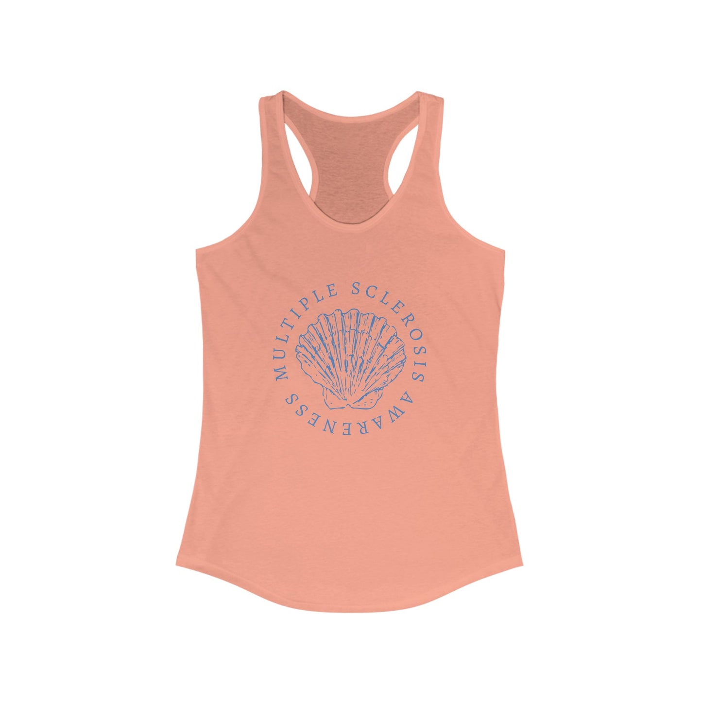 Women's Shell MS Awareness Racerback Tank