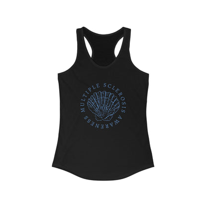 Women's Shell MS Awareness Racerback Tank