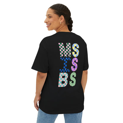 Check Mate Oversized Tee