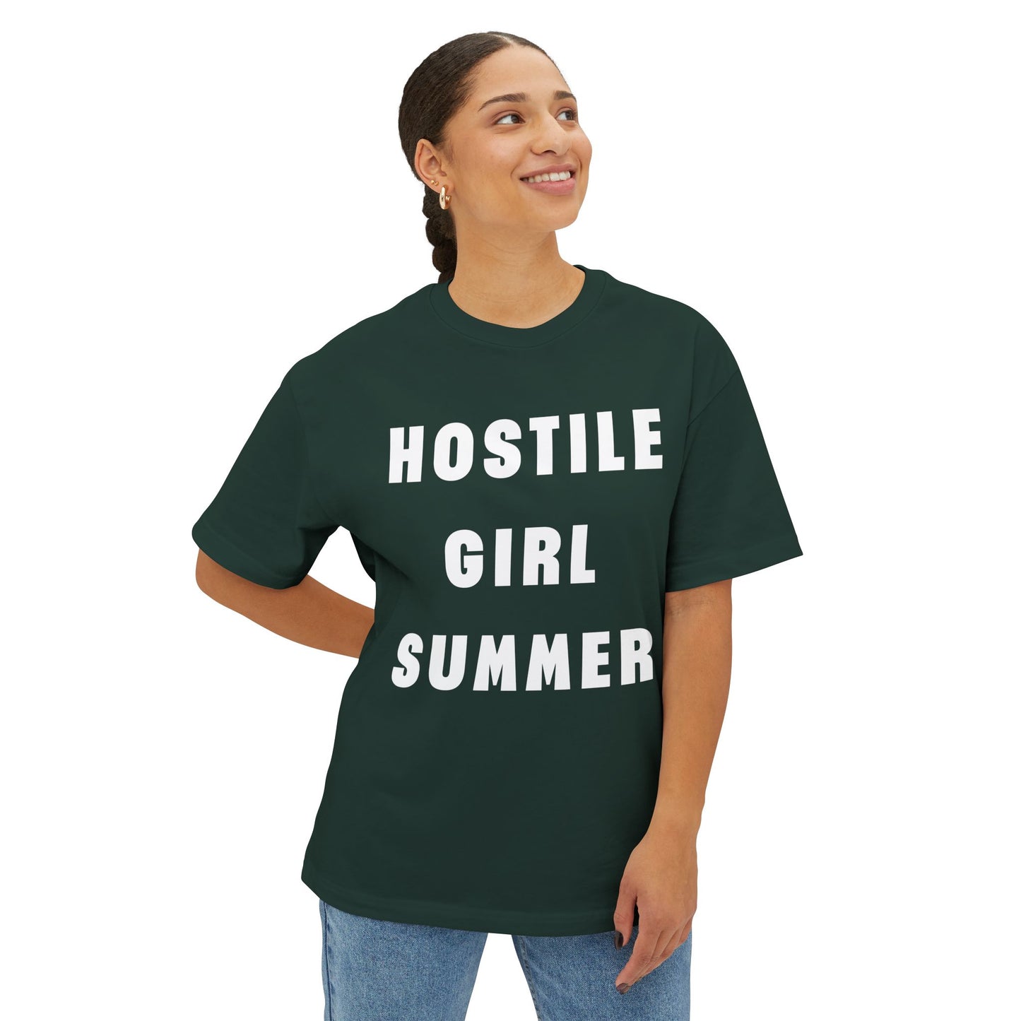 Hostile Girl Oversized Tee